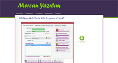 Desktop Screenshot of mercanyazilim.com